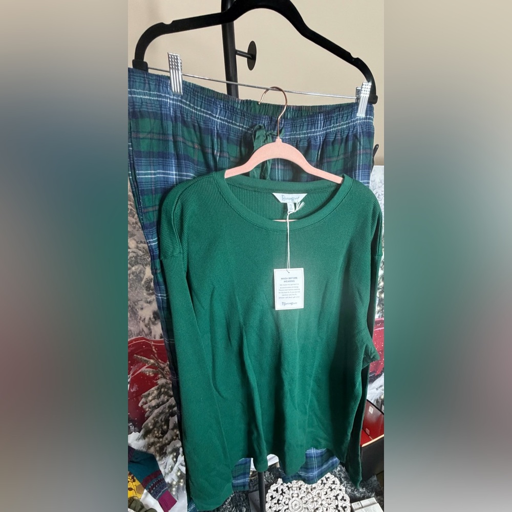 Pajama Gram Lounge PJ Two Piece Set  Men's Size XL NWT